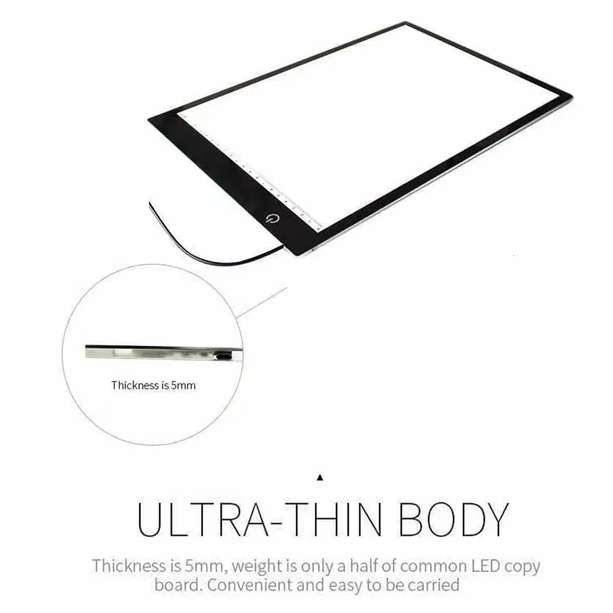 KaKBeir LED Drawing Art Stencil Board With Light Box And Tracing Table Pad  A3, A4, And A5 Best Artificial Intelligence Toys For Electronics Writing  230608 From Bian07, $18.99