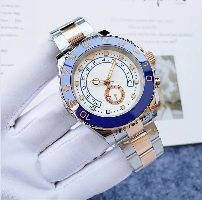 남성 시계 MENS 디자이너 시계를위한 자동 기계식 시계 40mm 316 Fine Steel Watchband Steel Steel Steel Steel Gold Watch Super Luminous Wristwatch Montre