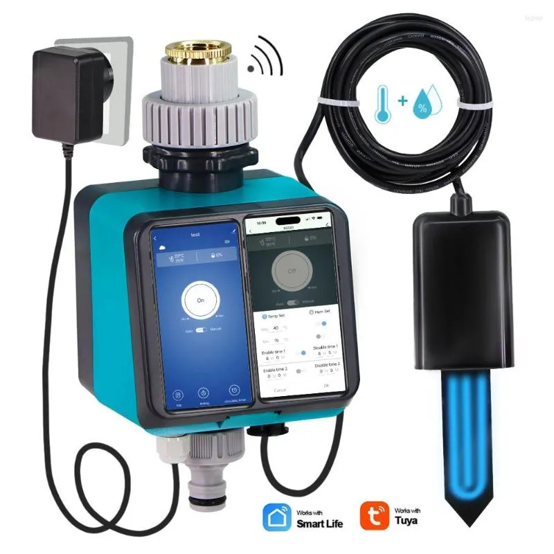 Smart Watering System Wi Fi & Bluetooth Garden Timer With Wireless