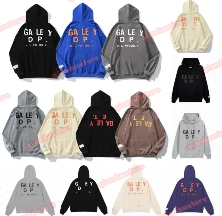 Galleries Tops Depts Hoodies Designer Mens Fashion Sweatshirts Loose Long Sleeve Casual spring pullover hooded Letters Clothes Lovers Clothing Size S-XL