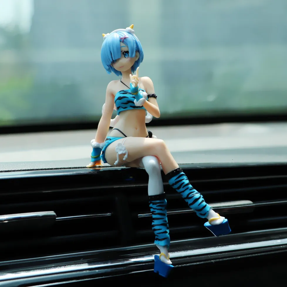 Akcja Figury 17 cm Anime Re Life w innym świecie od zerowego RAM REM Sieć Down Action Figure Model Toys Dolls 230608