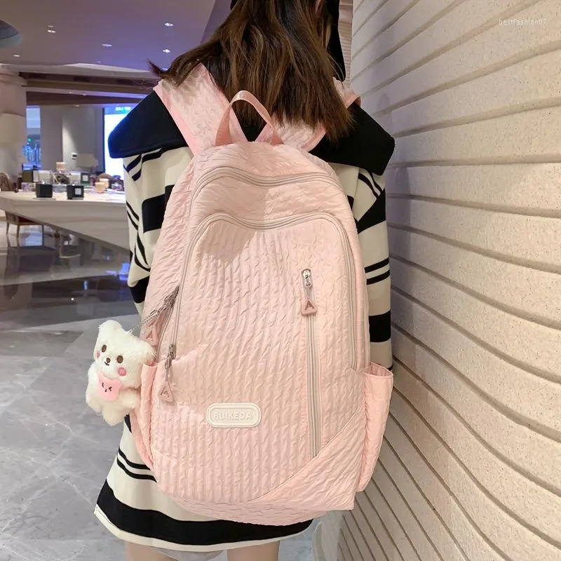 Schultaschen Großer Rucksack für Tasche 2023 Mädchen Japanische Laptop-Rucksäcke Damen Mädchen Schultasche Teenager Büchertasche Rucksack Mochila