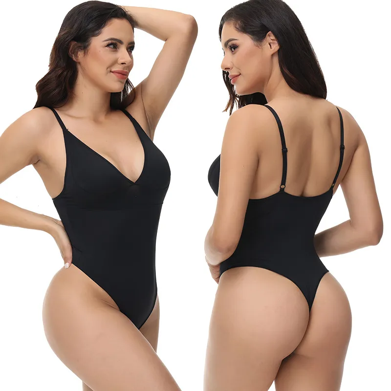 Seamless Thongs Bodysuit Women Shapewear Tummy Control Butt Lifter Body  Shaper Smooth Invisible Under Dress Slimming Underwear 349 From 6,56 €