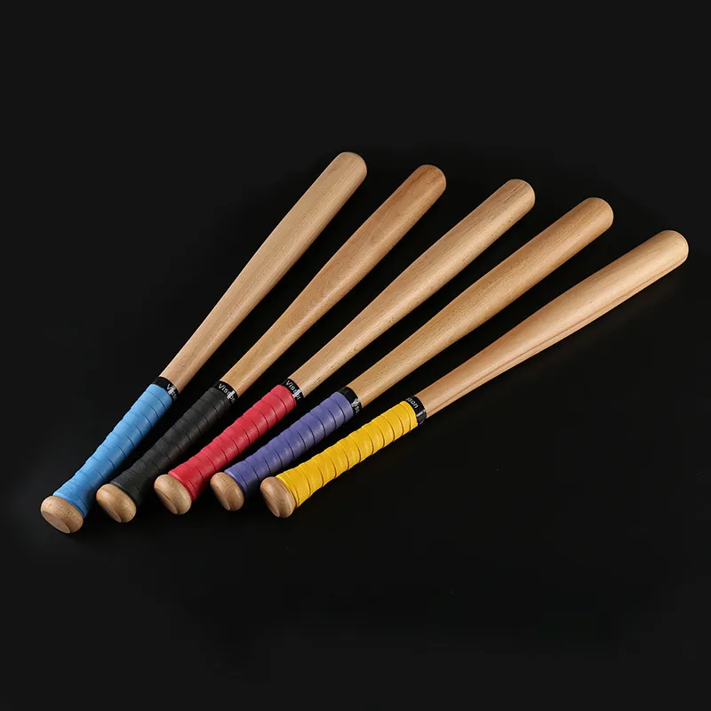 Professional Hardwood Baseball Bat Self Defense Softball Cotton