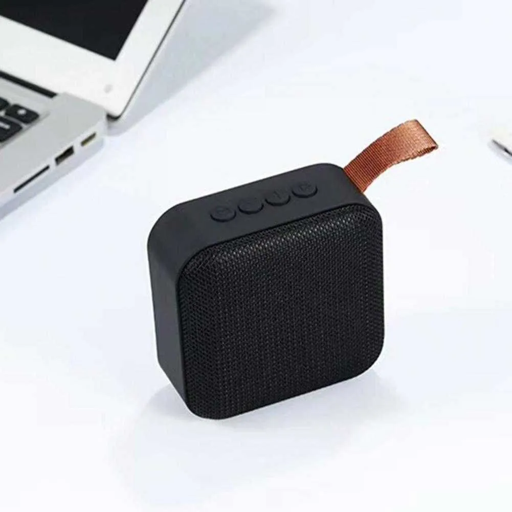 Tragbare Lautsprecher tragbare Bluetooth-kompatible Lautsprecher Wireless Lautsprecher Stereo Sound Outdoor Music Support Radio Card