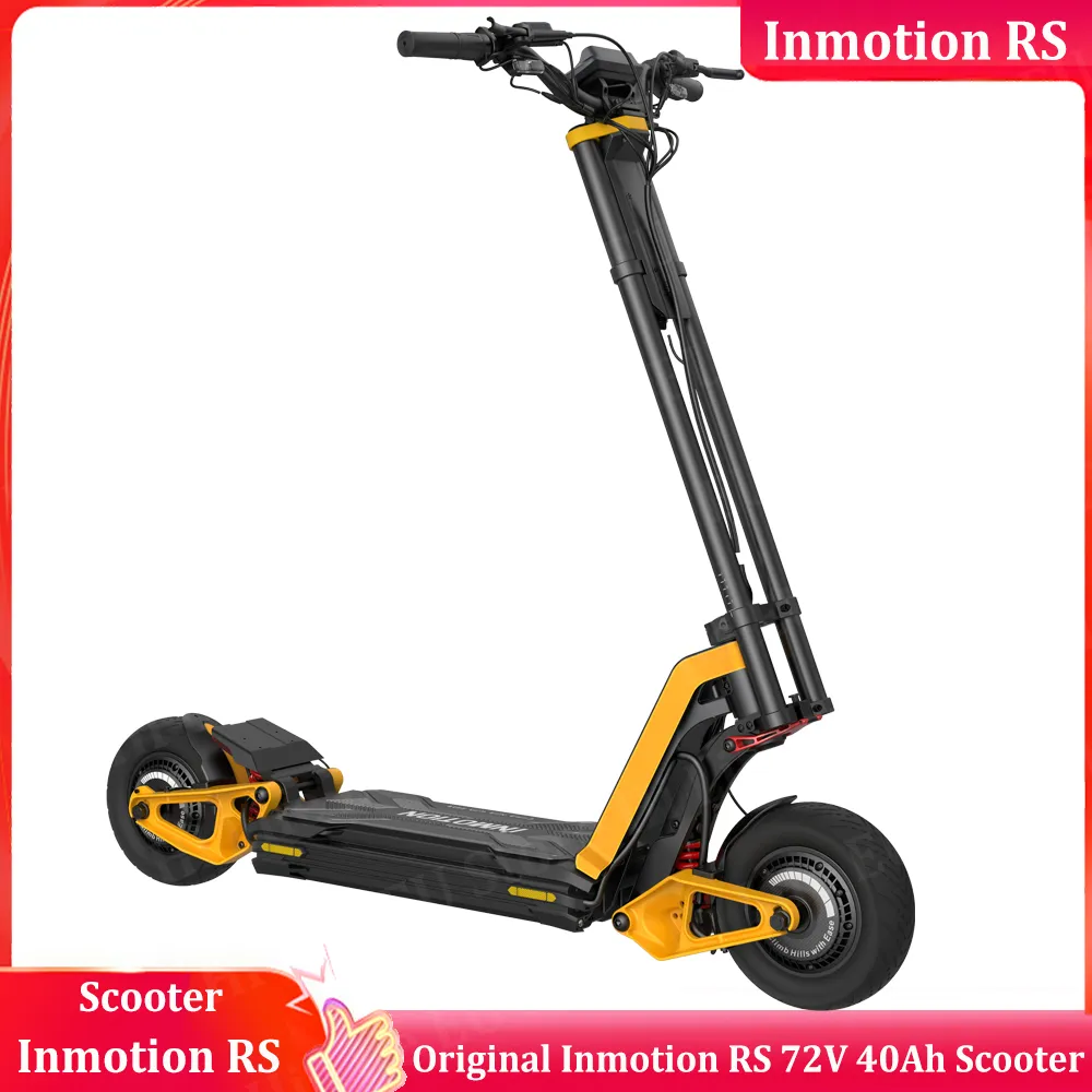 W magazynie Inmotion Rs 72V 40AH Regulowane zawieszenie Top 100 km/h szczytowa moc 2*4200 W Motor Smart Electric Electric Scooter