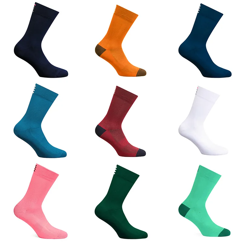 Sports Socks Cycling Men And Women Breathable Quick Dry MTB Bike For Basketball Running Soccer Fitness Football Outdoor Sport 230608