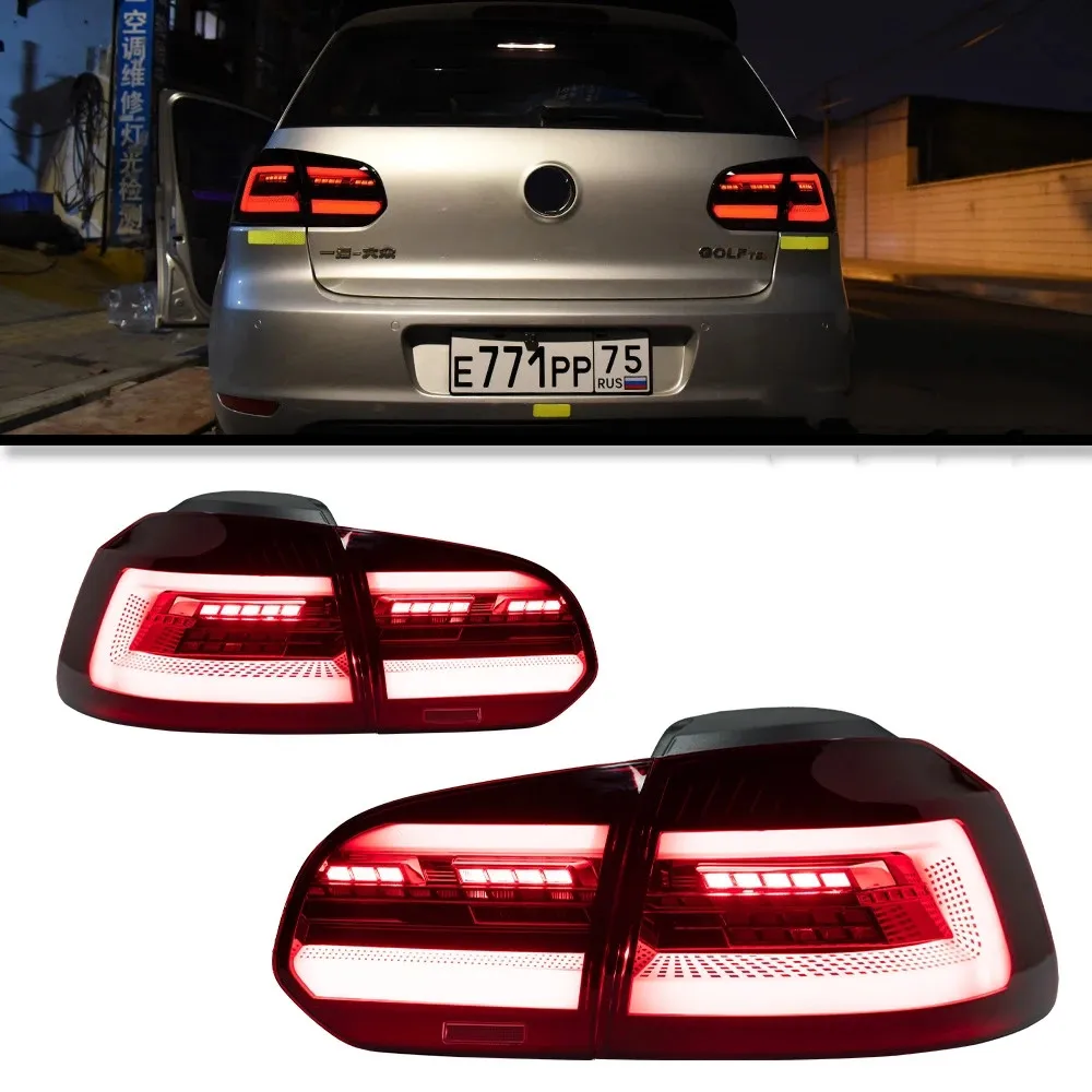 VW DRL Light LED Tail Lights Assembly: Enhanced Visibility Rear Lamp ...