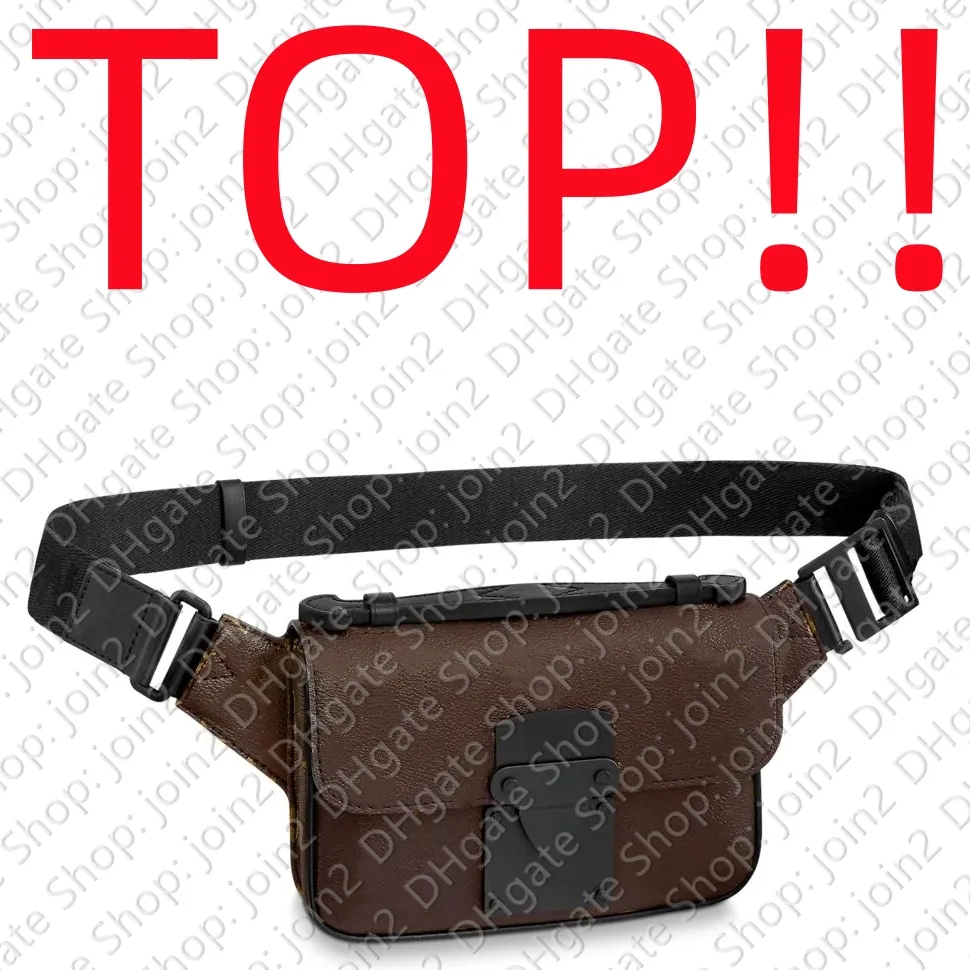 Sacs de taille TOP.M45807 S LOCK SLING BAG Designer Messenger fourre-tout affaires petits sacs de ceinture M58487