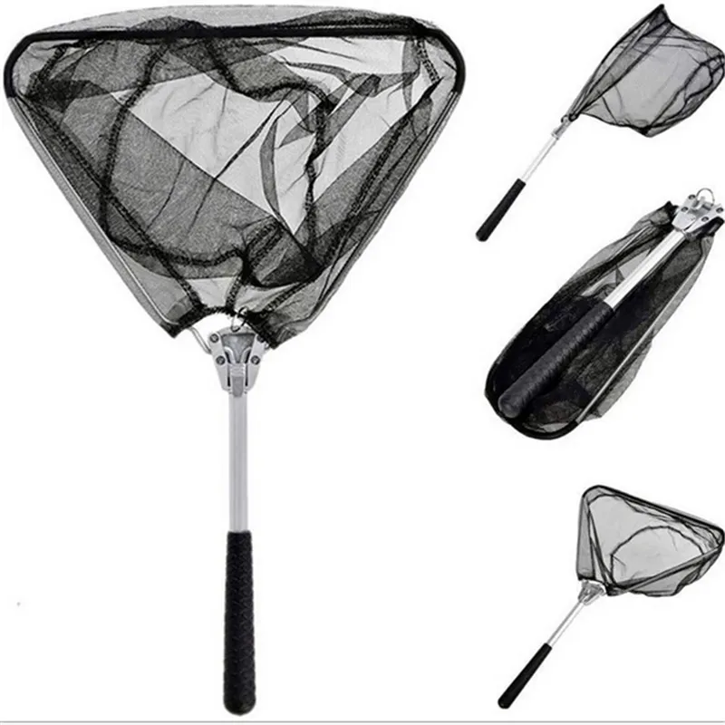 Fishing Accessories Portable Retractable Fishing Net Telescoping