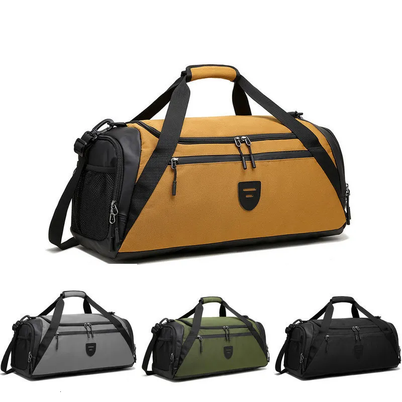 Sac De Sport 35 L – Compartiment Chaussures Aéré, Poche étanche, Noir Robuste !