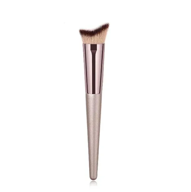 Champaign Gold Make Up Brush Professional Single Cosmetics Brush dla luźnych cieni do powiek w proszku Blush Makeup Tools DHL za darmo