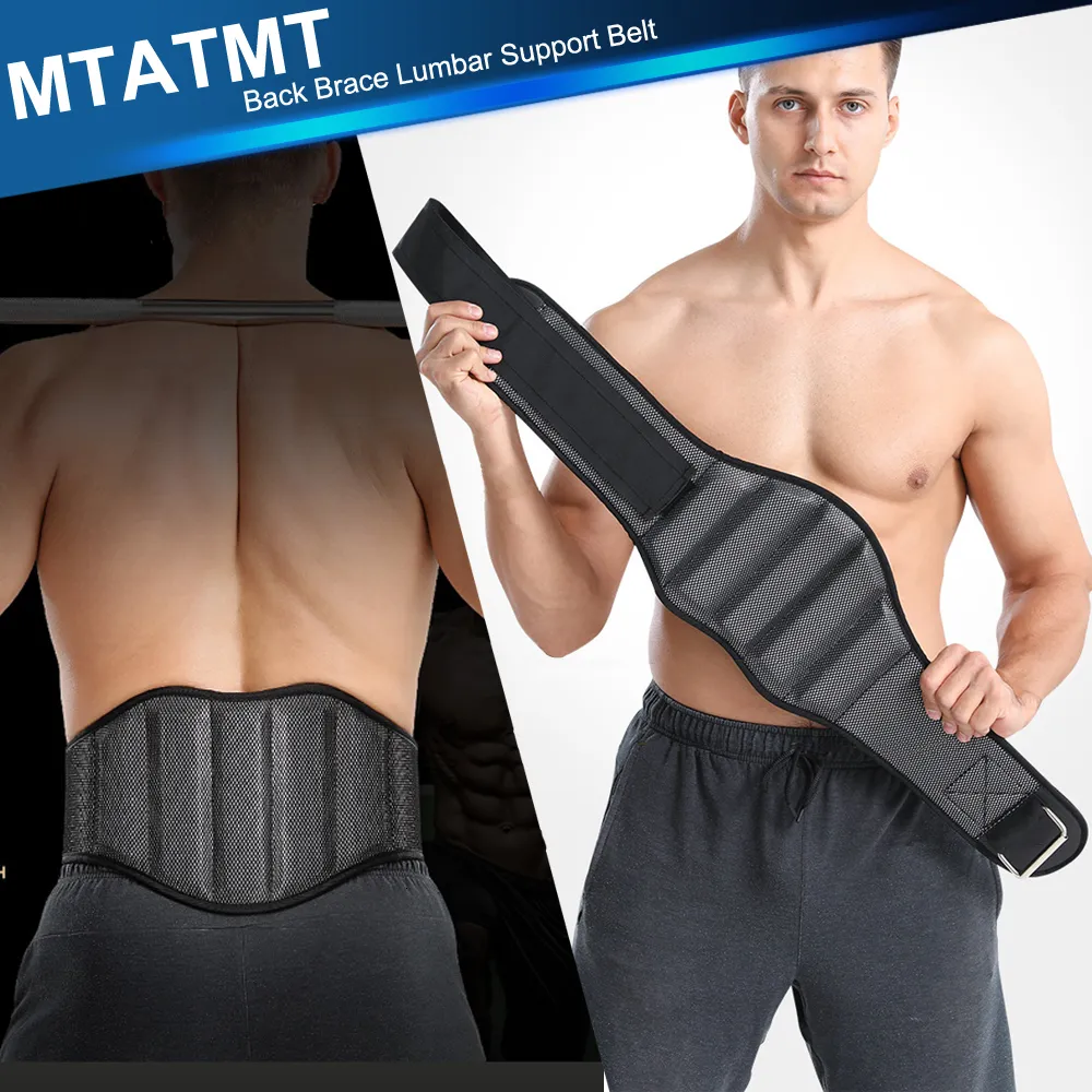 Weight Lifting Back Brace for Lower Pain Relief Men Women Support Belt Heavy Sciatica Scoliosis Herniated Disc 230608