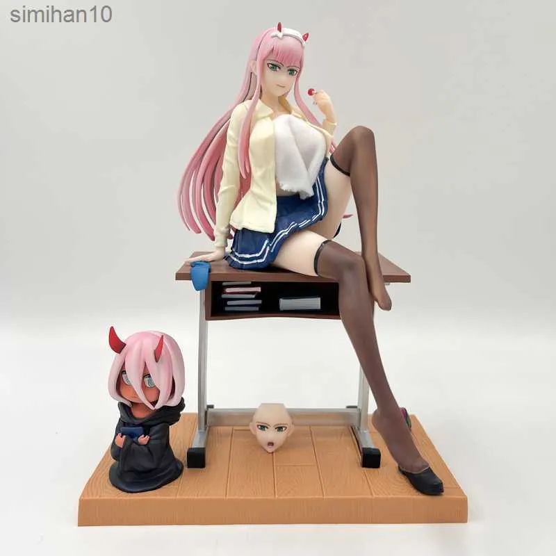 25cm Zero Two Anime Girl Figure PVC Model Doll from DARLING in the FRANXX  First Edition with Original Package from Dhgate Adult Toys
