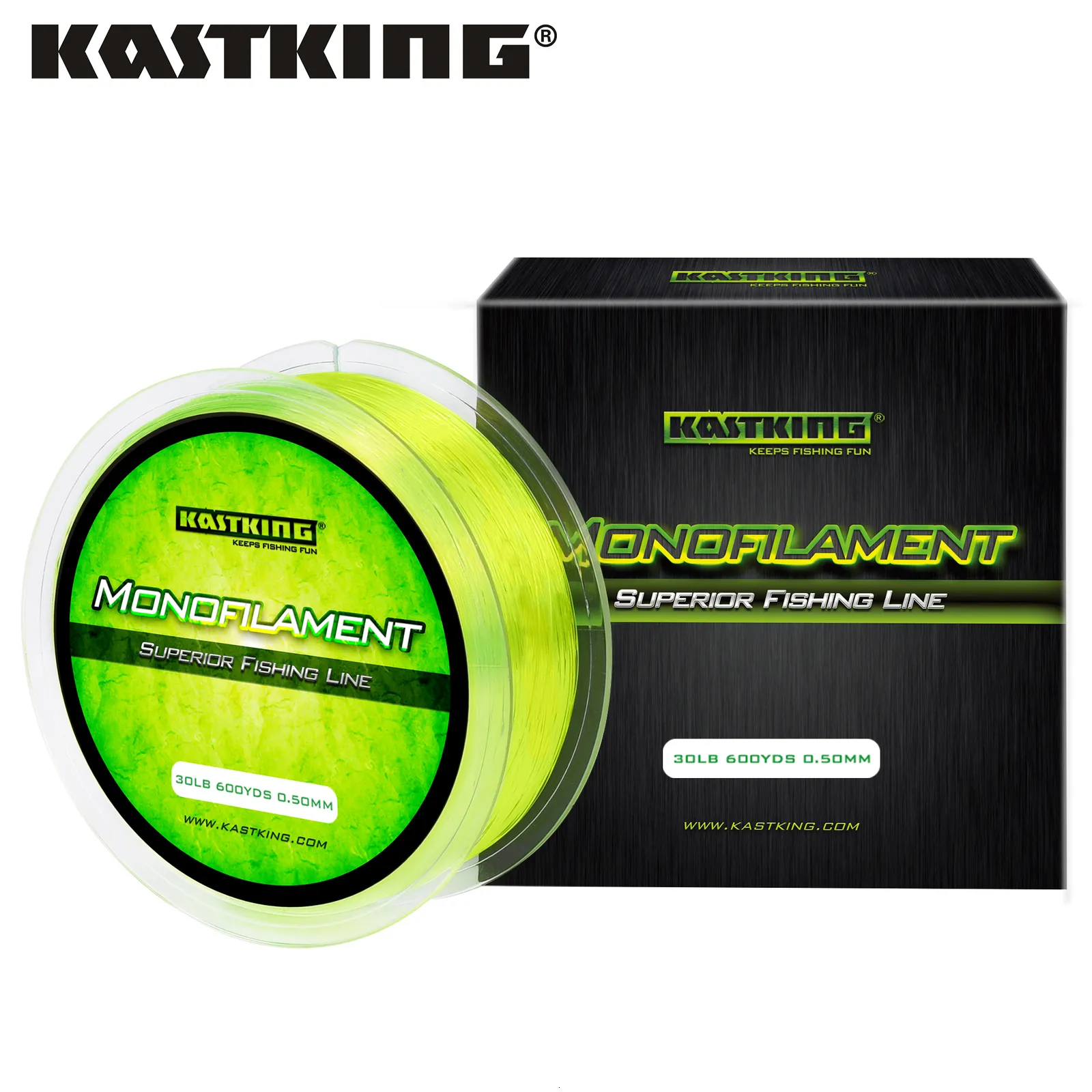 Braid Line KastKing Brand Nylon Fishing Line 275M 550M 4-30LB Monofilament Line Giappone Materiale Fishline per acqua salata Acqua dolce 230608