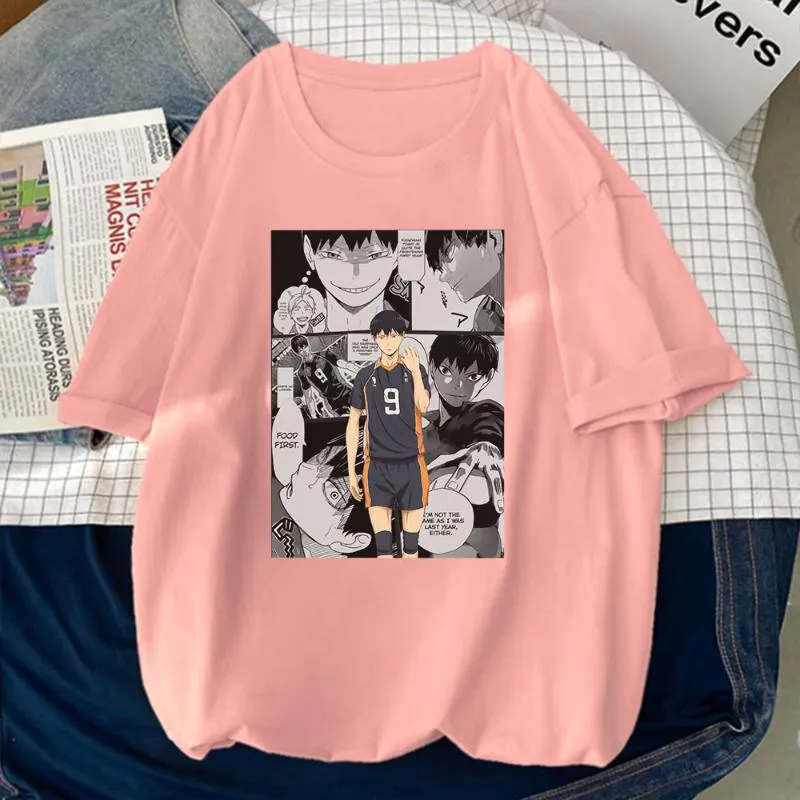 TOBIO HAIKYUU KAGEYAMA PRINTING MALE TSHIRT STYLE T-shirt de haute qualité