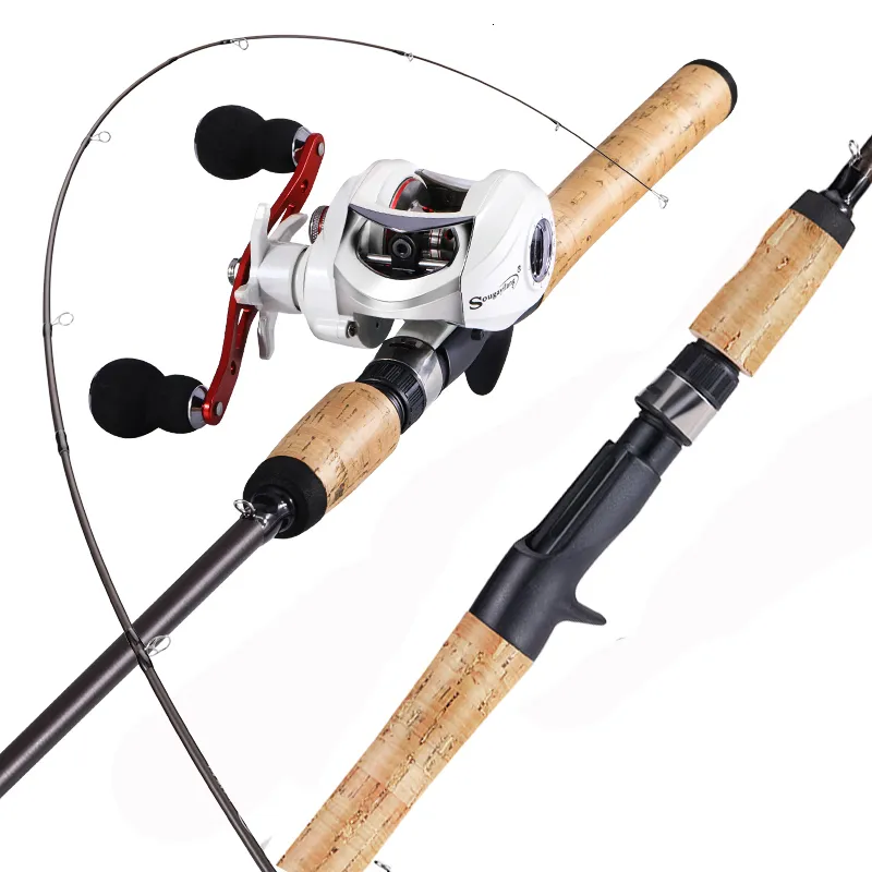 baitcasting reel for trout Baitcasting Reel Trout Fishing With A Baitcaster Carp Fishing Sougayilang  Fishing Rod And Reel Combo – Telescopic