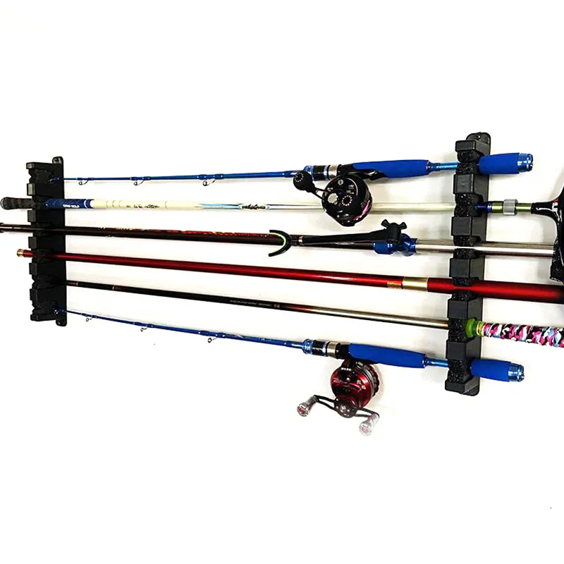 1 Set Fishing Rod Display Stand Plastic Stand Plastic Display Stands Wall  Mounted Holder Fish Rod Holder Fishing Rod Display Rack Fishing Rod Rack  Abs