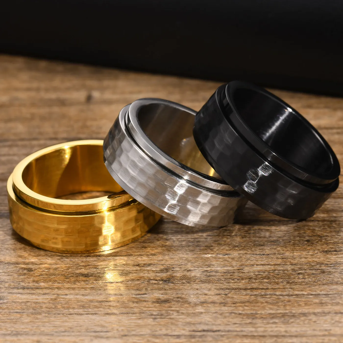 Men's Stainless Steel Ring, Stainless Steel Jewelry, Special Rings