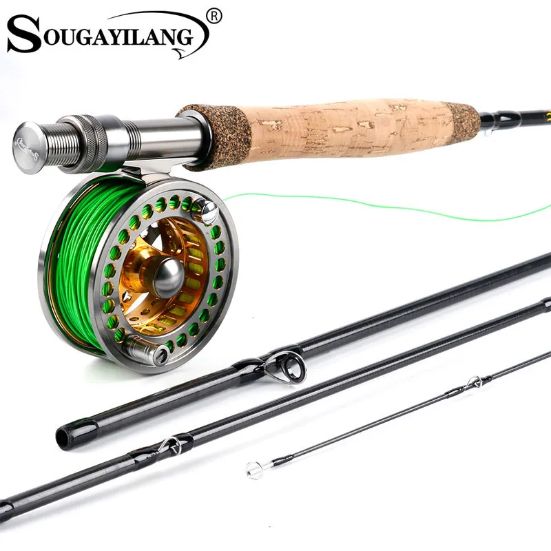 backcountry fly fishing rod 3wt 370 FastGlass & Fly Reel Combo light activities. Fly Fishing Rod 6wt Fly