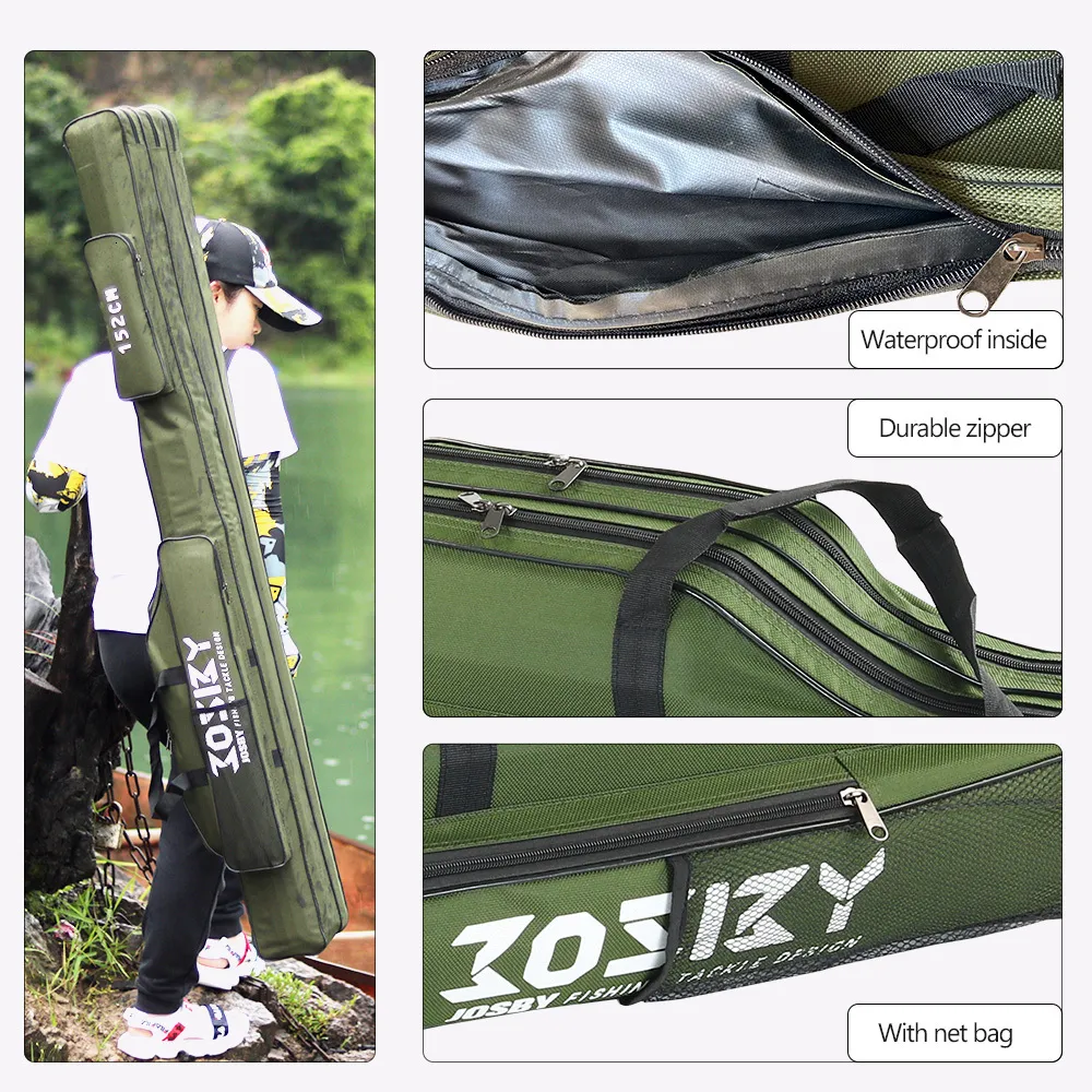 Large Capacity Oxford Cloth Fishing Rod Bags Storage Bag Multifunctional  And Convenient 123 Layer From Dao05, $9.86