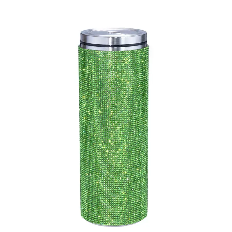 20oz Diamond Straight Tumblers Stainless Steel Water Bottles Colorful Shinny Drinking Cups Double Wall Insulated Tumbler Wholesale By Air A12