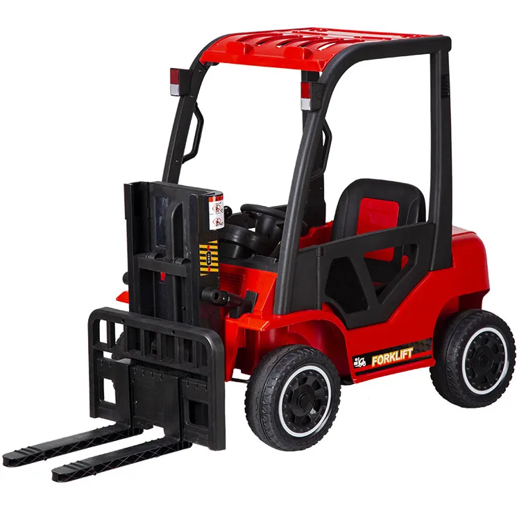 Electric Doosan Electric Forklift Toy For Kids Spacious, Rechargeable, And Fun Four Wheel Ride ...