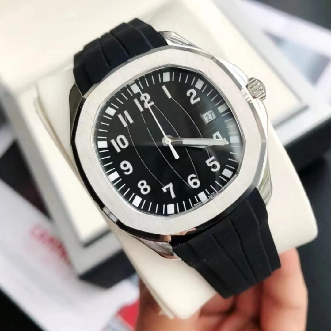 高級メンズデザイナーNautilus Grenade Automatic Watch 5167A時計高品質のSSラバーストラップムーブメントモントレウォッチAAAウォッチ