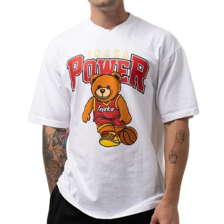 T-shirts masculinas InK Power Shirt Inaka T-Shirt Cotton T-Shirt Shirts Men Women T-shirts de alta qualidade 230608