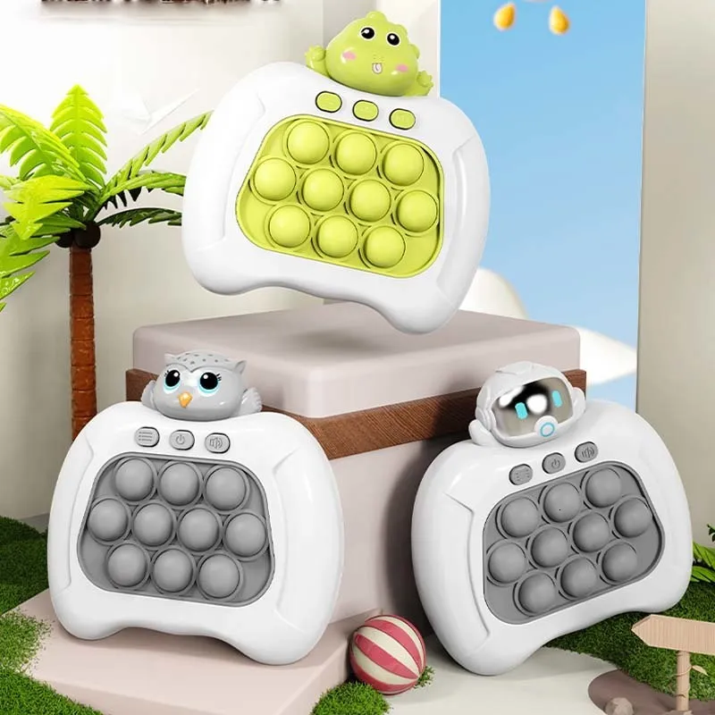 Jouets Fidget Sensoriels Pour Enfants, Casse-tête révolutionnaire de  décompression Pop It Game Machine