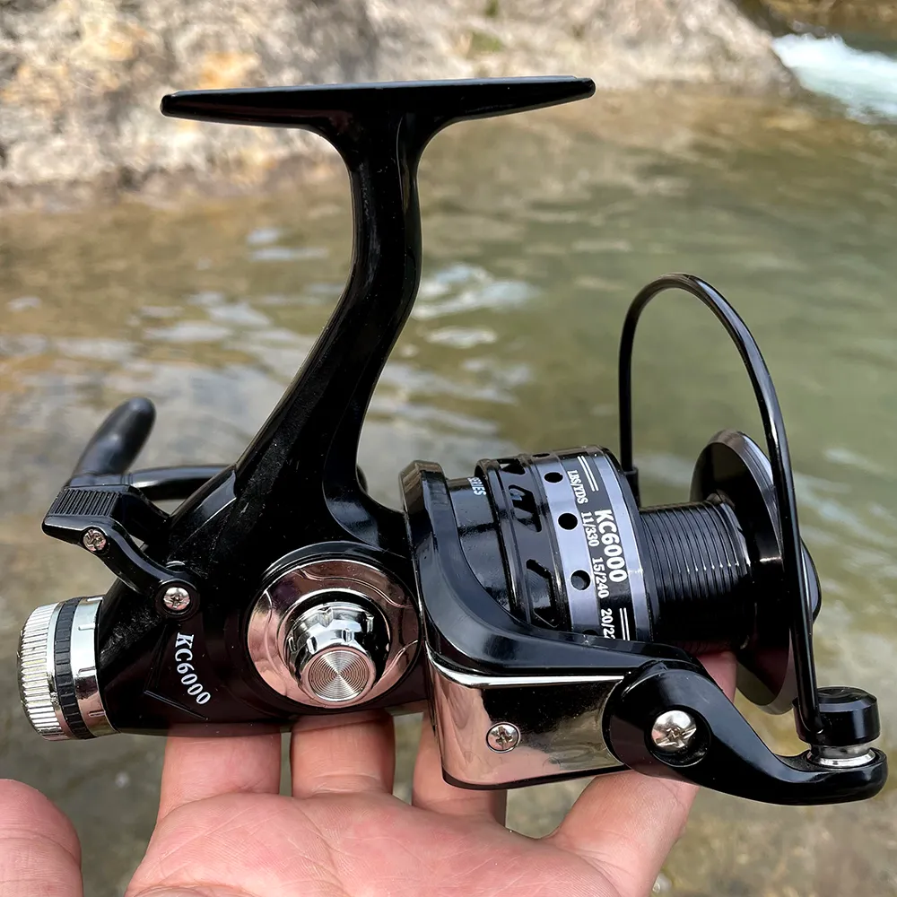 Metal Spool Spinning Fishing Reel 3000 6000 Baitcasting Okuma Reels For  Saltwater And Carp Fishing With Front And Rear Brake Speed Ratio, 5.2/1  Speed From Dao05, $18.29