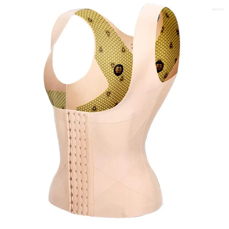 Femmes Shapers Femmes Minceur Gilet Shaper Ventre Contrôle Débardeur Magnétique Taille Corset Ceinture Corps Sous-Vêtements