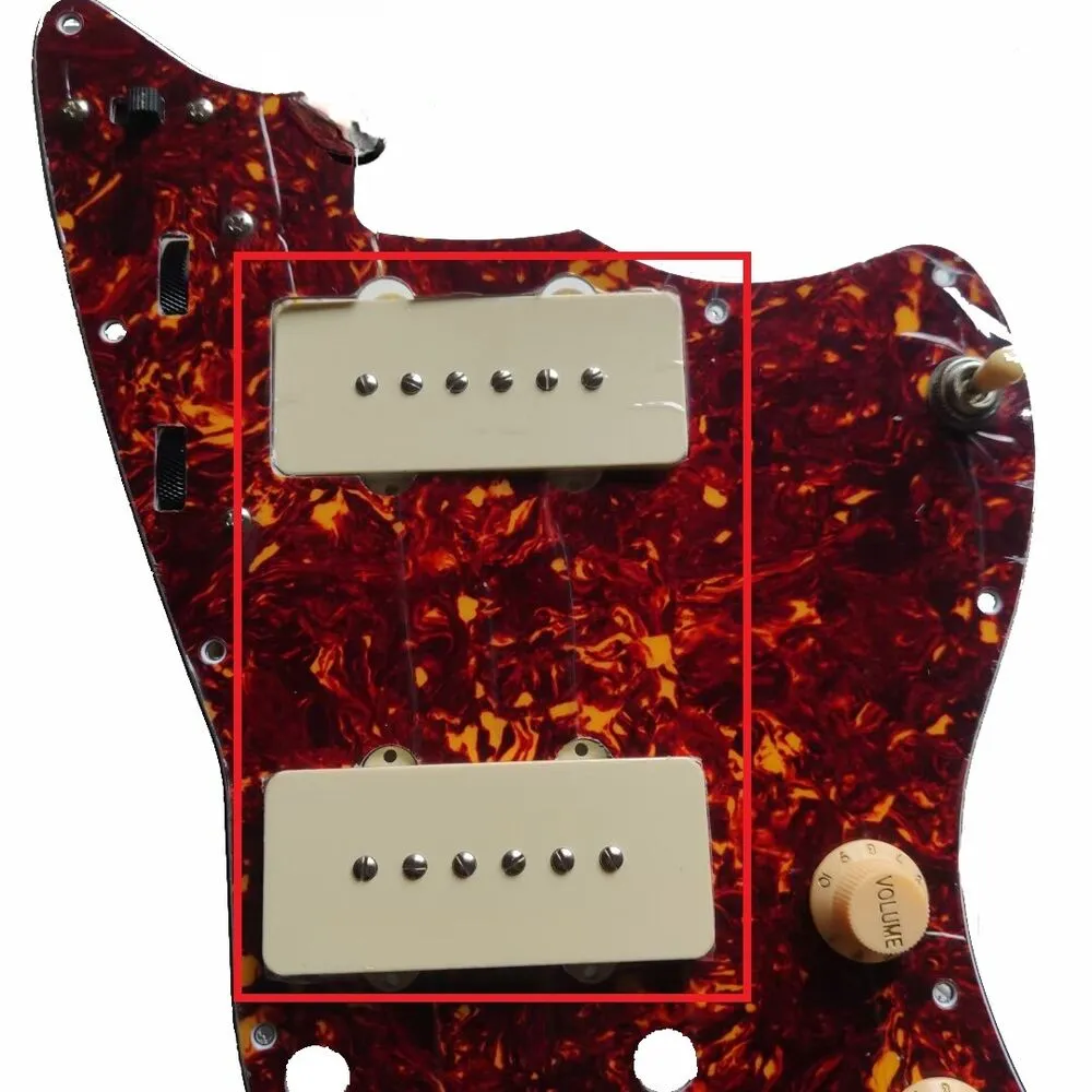 Pour FD Jazzmaster Vintage Ensemble de micros pour guitare électrique 2 micros Alnico 5 à simple bobinage