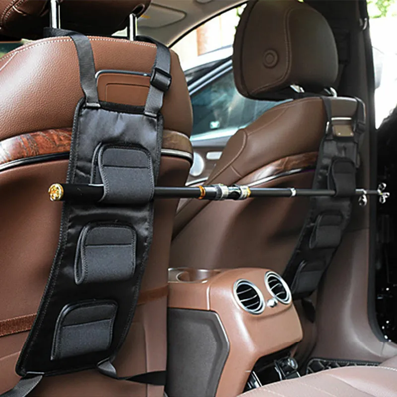 Car Back Seat Rod Pole Holder Tie Straps Preston Seat Box Accessories Fixed  Storage Pouches Tool From Heng06, $13.89