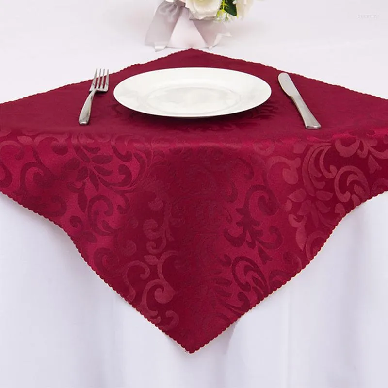 Serviette de table El Serving Serviettes en tissu Famille Dîner Carré Mariage Anniversaire Cocktail Banquet Décoration De Fête De Noël