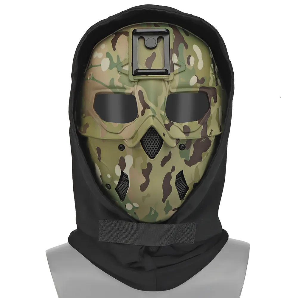 WoSporT masque tactique Airsoft chasse moto Paintball Cosplay équipement de protection demi-visage masque en maille – acheter aux petits prix dans la boutique en ligne