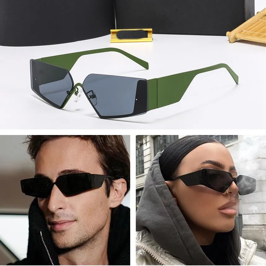 Trójkąt symbol fajne okulary przeciwsłoneczne Buffalo Horn SPR08Y MASE Square Frame Lunnette Womens Nowy projektant niebieska rama szklana zwykłe wydarzenie impreza plażowa okulary plażowe