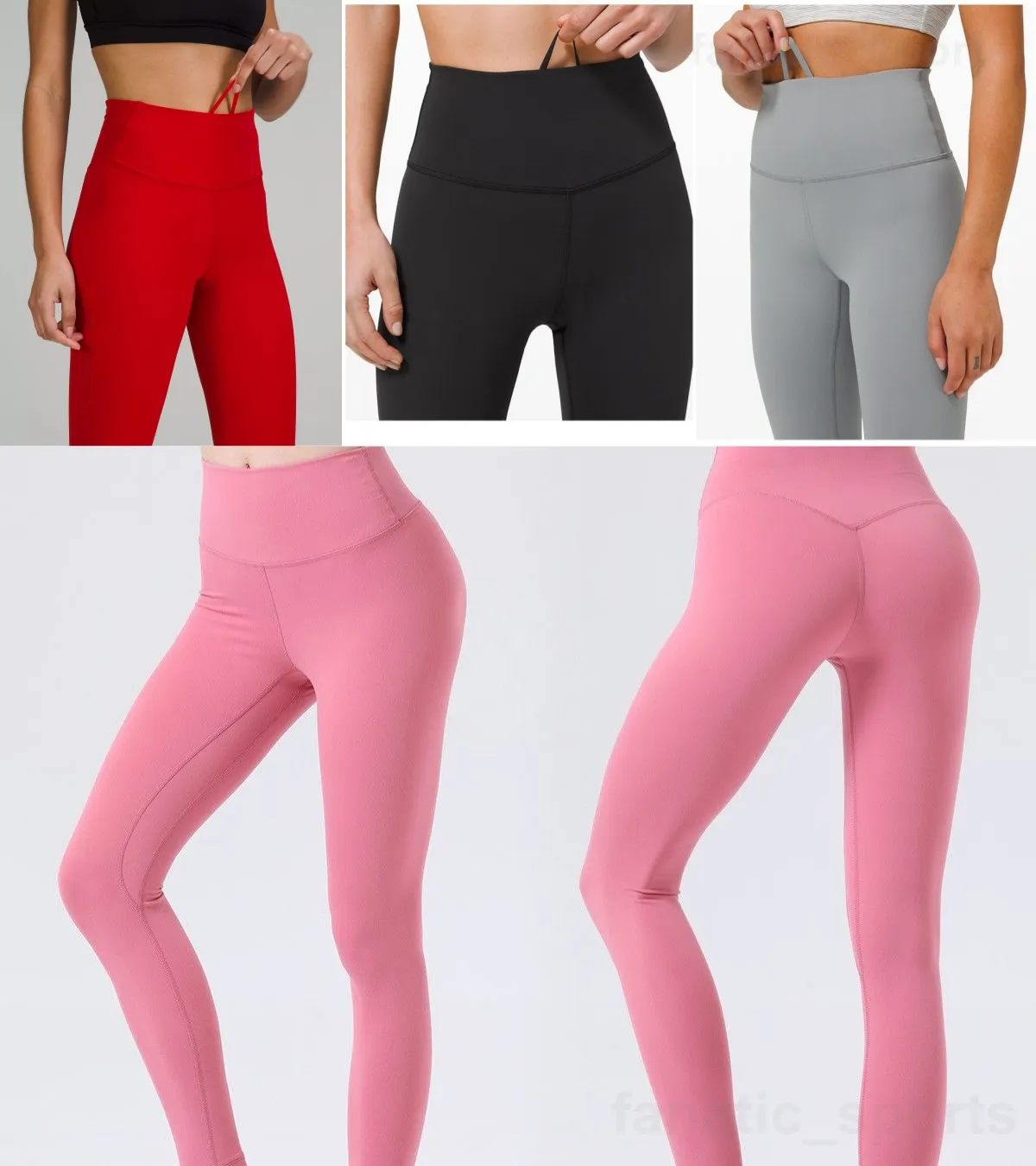 Lu Align Lu Yogas Women Gym Full Pants Fast and Free Sports Sweatpant Wunder Train Bodybuilding Leggings High Rise Fitness Leggings Slim Yoga Long Pant