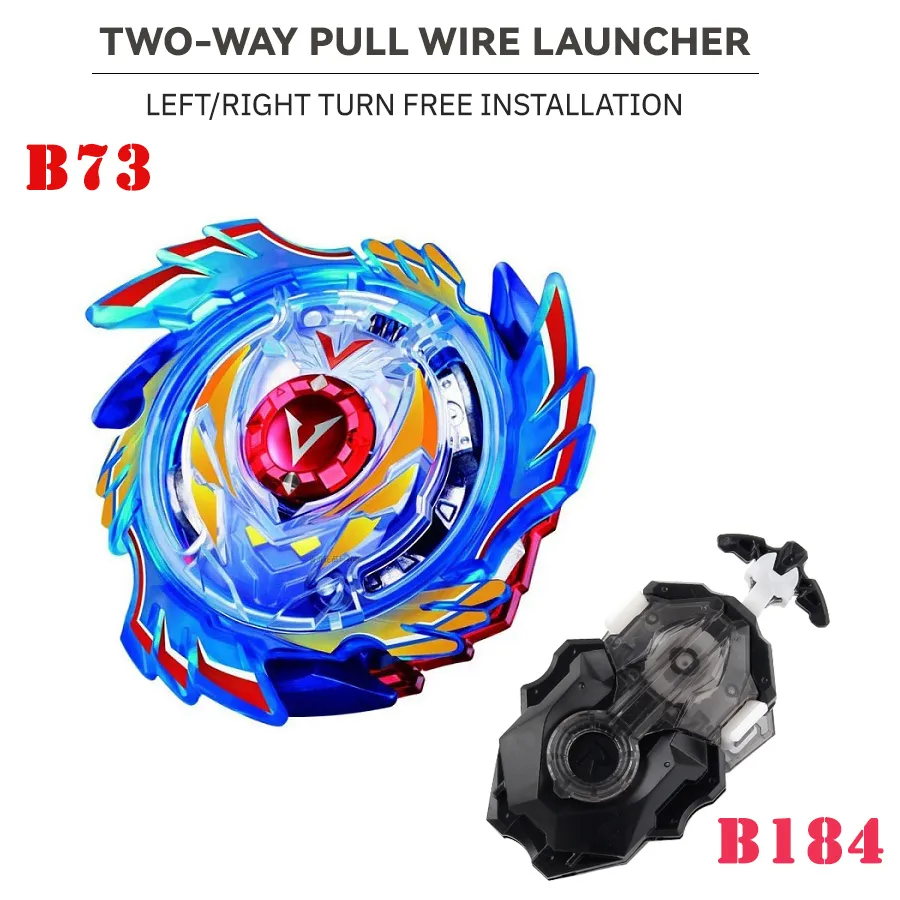 Spinning Top Beyblade Burst Superking DB Bey Blade Blades Children Toys Spinning Top Gyro med sändare B184 Kids Boys Gift Battle 230608