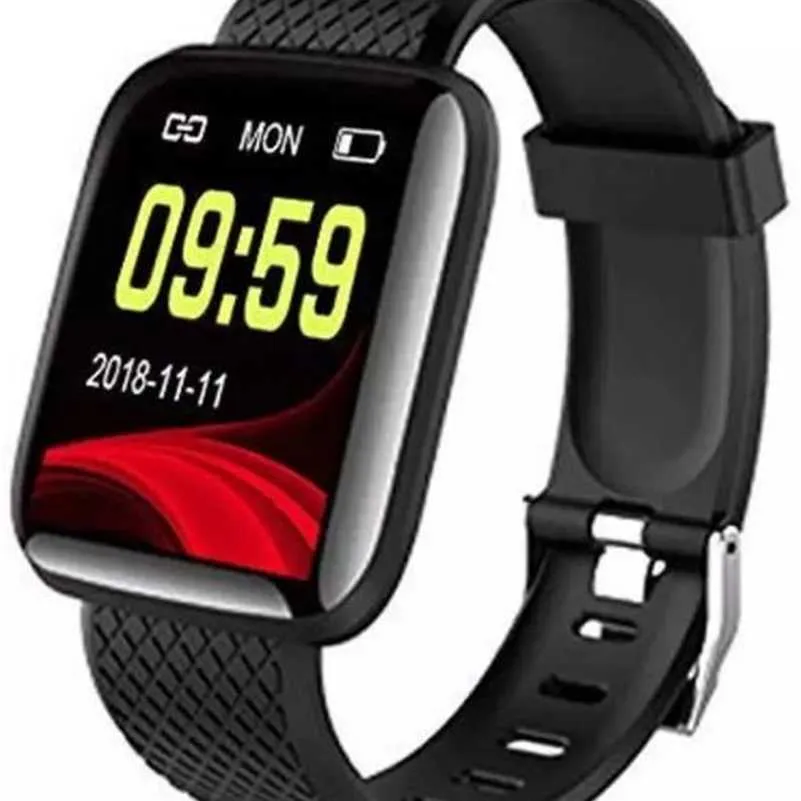 116 Band Smart 2024 Armbänder Plus Wasserdichtes Smart-Armband Herzfrequenz-Tracker-Armband Blutdruck Sport Smartwatch D13 116Plusq7n0 Uhr q7n0