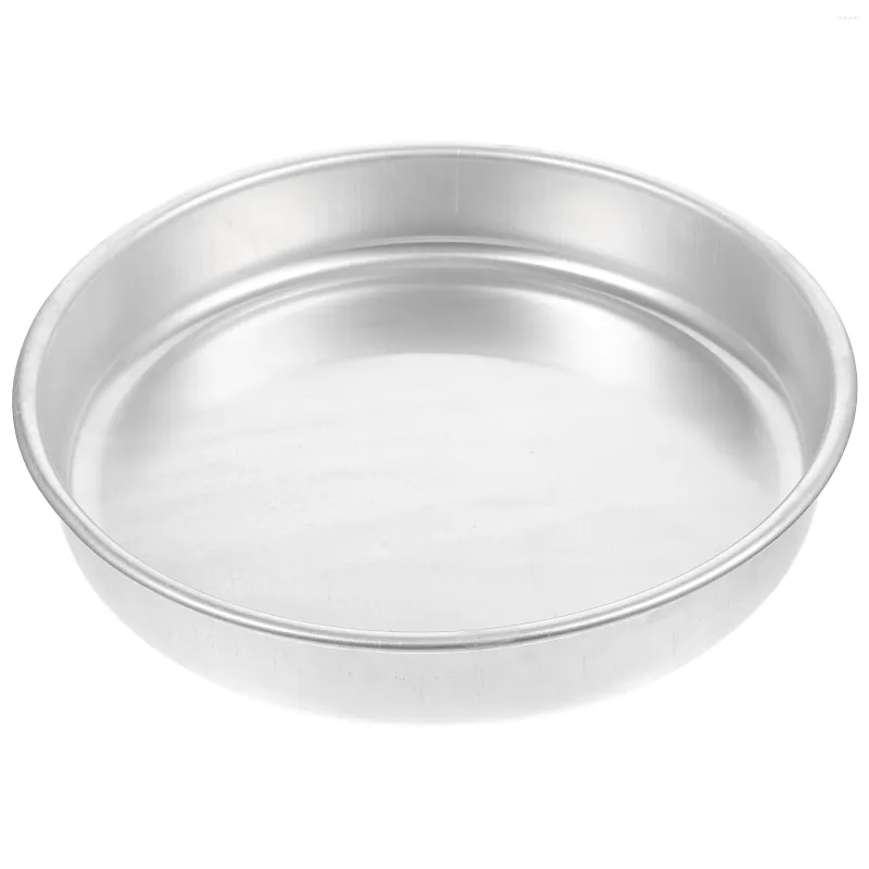 Bowls Metal Round Tray Heat-resistant Baking Pizza Pan Wear-resistant Oven Kitchen Thicken Multifunctional