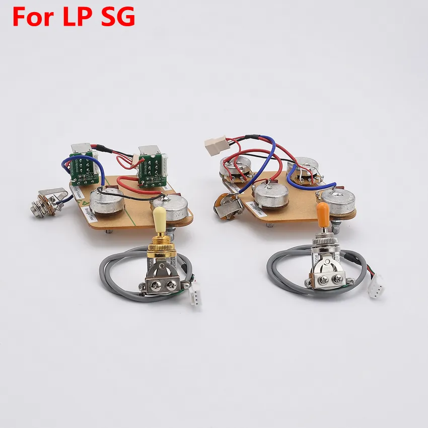 1 Set Original Genuine Epi Loaded Pre-wired Wiring Harness Prewired Kit For LP SG DOT