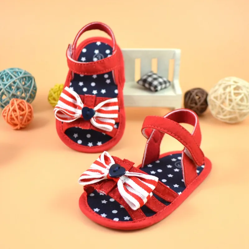 First Walkers Baby Summer Shoes born Infant Baby Girls Boys Sandals Shoes Solid Non-slip PU Leather Breathable Toddler Shoes 0-18M 230608