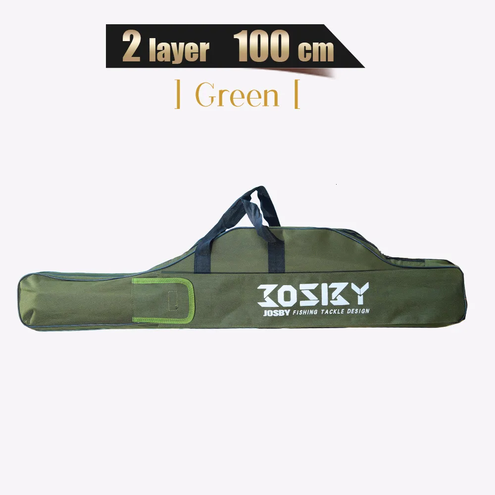 Foldable Fishing Rod Bags Bag With Protective Storage 123 Layer
