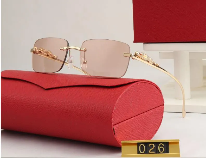 Высококачественные очки Дизайнер Солнцезащитные очки мужские очки очки.