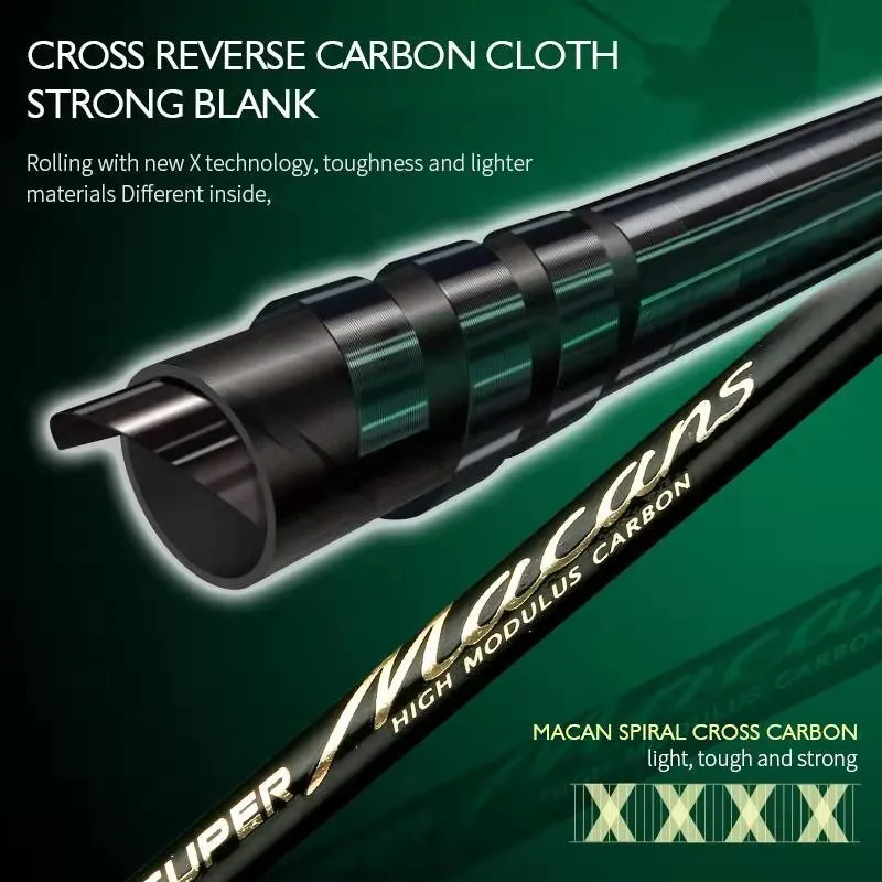 CEMREO Carbon Ultralight Fishing Rod Combo Reel Combo Portable