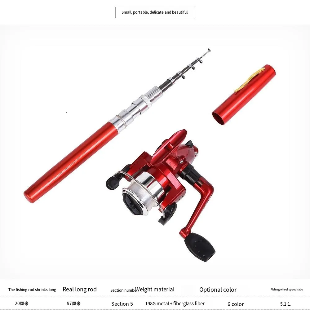 Portable 20cm Telescopic Mini Fishing Pole With Reel In Wheel Foldable Rod  Revel Combo For Pocket Fishing 230608 From Dao05, $9.48
