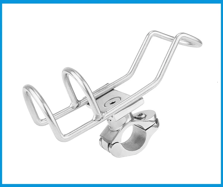 Fishing Accessories Marine Grade Stainless Steel 316 Fishing Rod Rack Holder  Pole Bracket Support Clamp On Rail Mount 26 Or 32mm Boat 230608 From  Heng06, $15.61