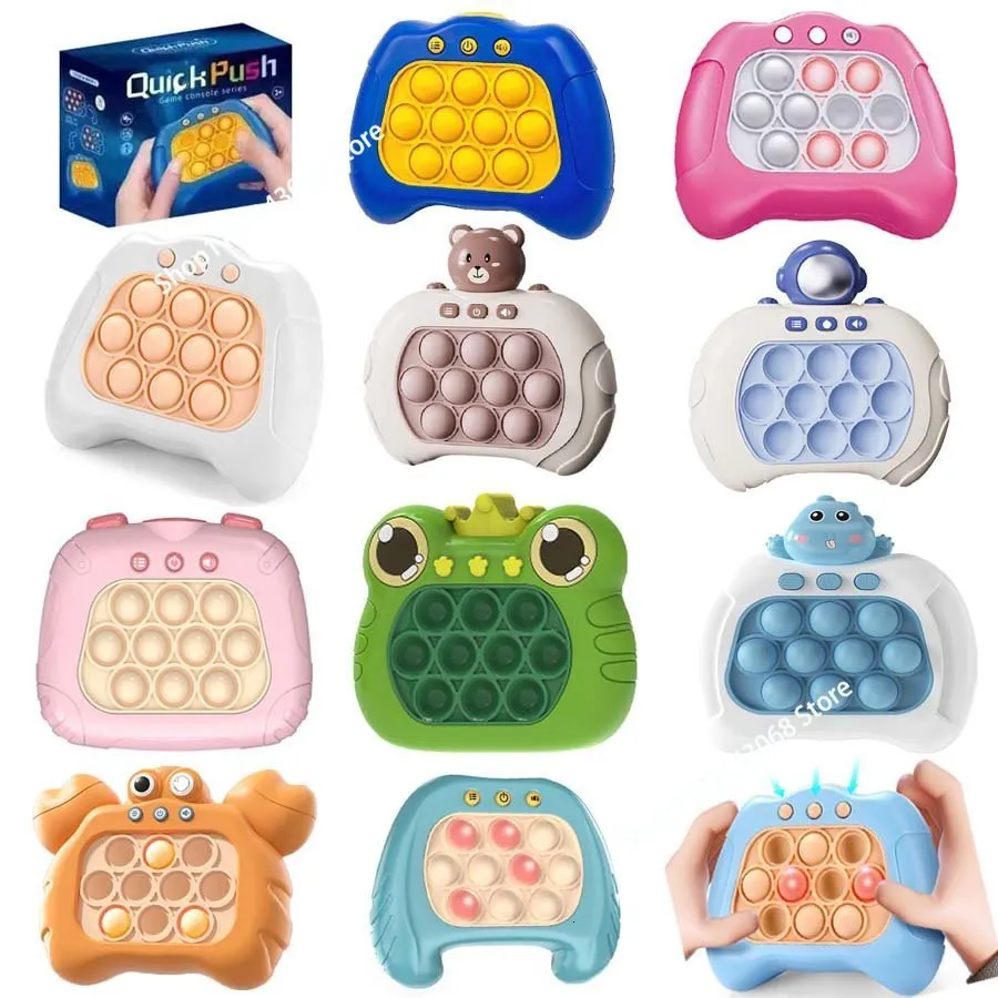 Pop It Electronique, Popit Electronique Pop It Game Machine, Quick Push  Bubbles Game, Electronique Jouets Fidget Sensoriels Puzzle Jouets de  Décompression pour Enfants : : Jeux et Jouets