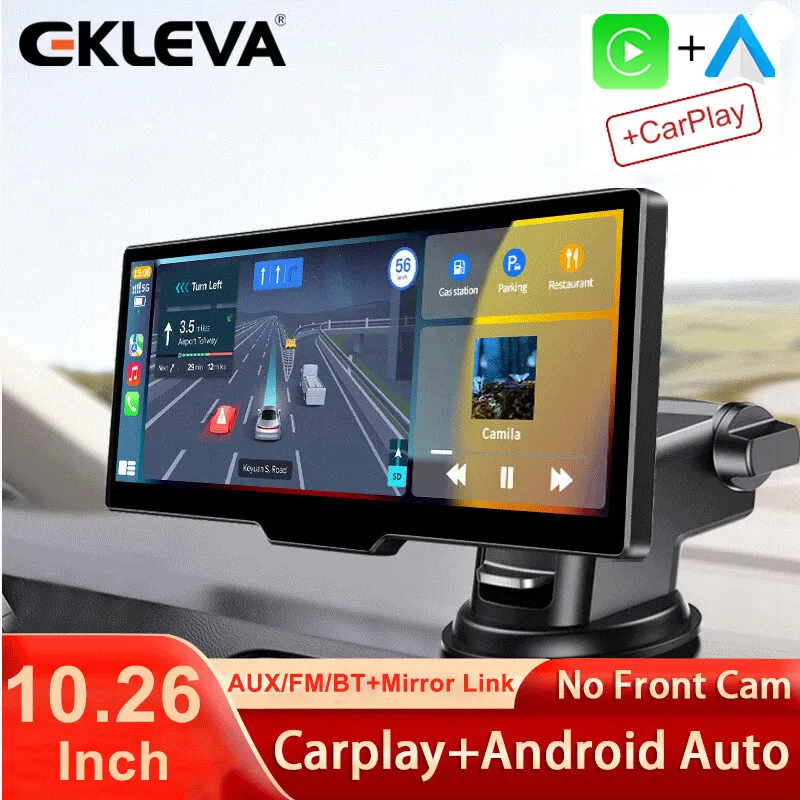 Ekleva Universal 10,26 Дюймовый Автомобильный Зеркал Video GPS.